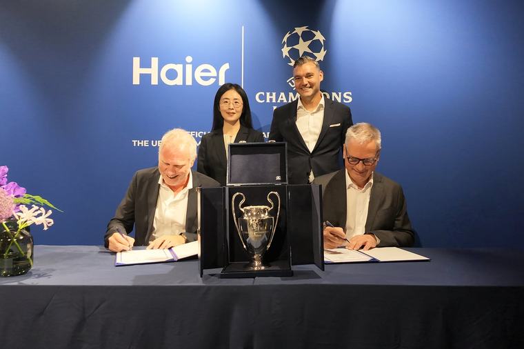 Haier strikes massive UEFA Champions League deal
