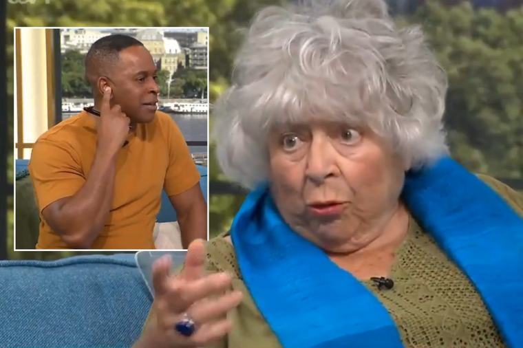 Miriam Margolyes breaks silence on ITV This Morning 'racism' row after awkward Andi Peters exchange