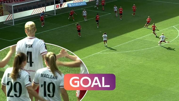Fisk scores 'SCREAMER' to double Liverpool's lead!