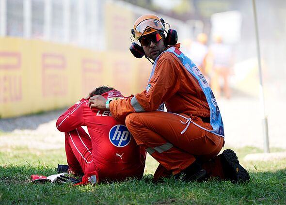 Charles Leclerc offers health update after 60G crash as Ferrari sweat for Spanish GP