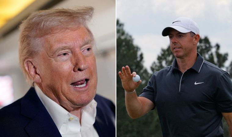 Donald Trump to join Rory McIlroy and Jon Rahm at Irish Open with protests planned