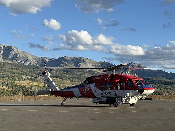 Plane crashes into Dolores Peak mountain as desperate 'search for survivors' launched