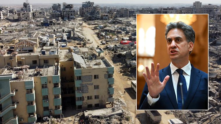 Ed Miliband blasted by Israeli government over Gaza 'stories' as critics call out 'Jew hate'