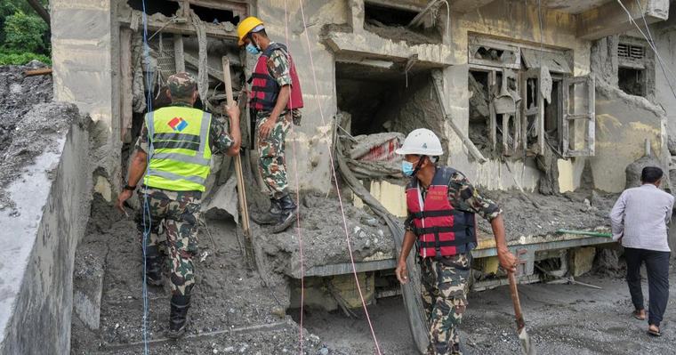 Powys County Council expresses solidarity with Nepal following devastating floods