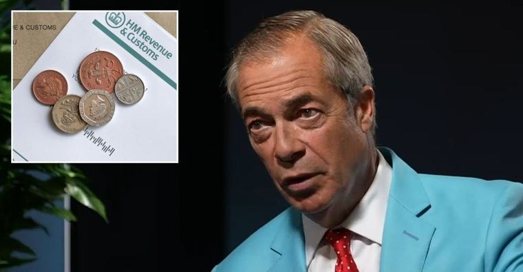 Nigel Farage warns Britain is 'going bust' without tax cuts and growth