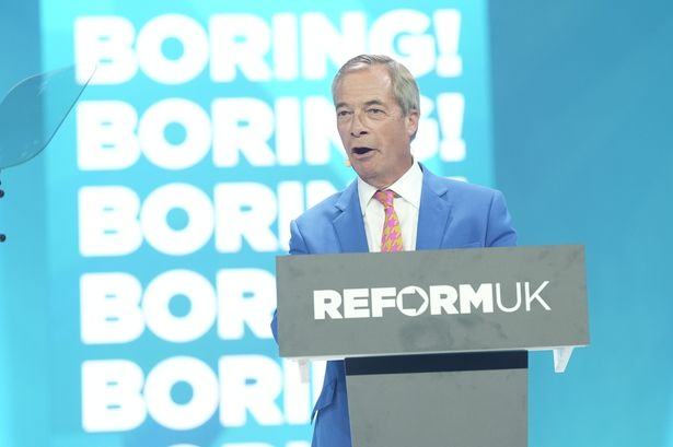 Reform UK conference LIVE: Nigel Farage says ‘campaign of attacks’ won't distract Reform as speech descends into chaos