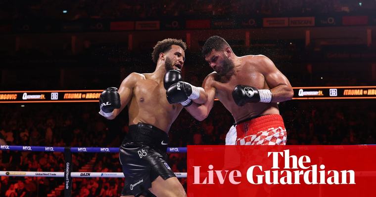Filip Hrgović completes astonishing comeback to stun Moses Itauma and win IBF title – live reaction