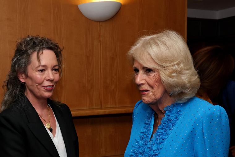 Olivia Colman congratulates Queen on ‘great job’ in surprise letter reading