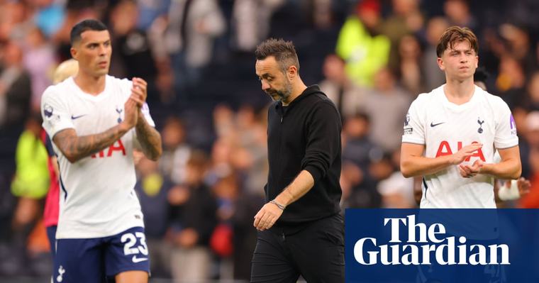 Lavish spending fails to fix Tottenham’s big issue – the lack of soul and spine