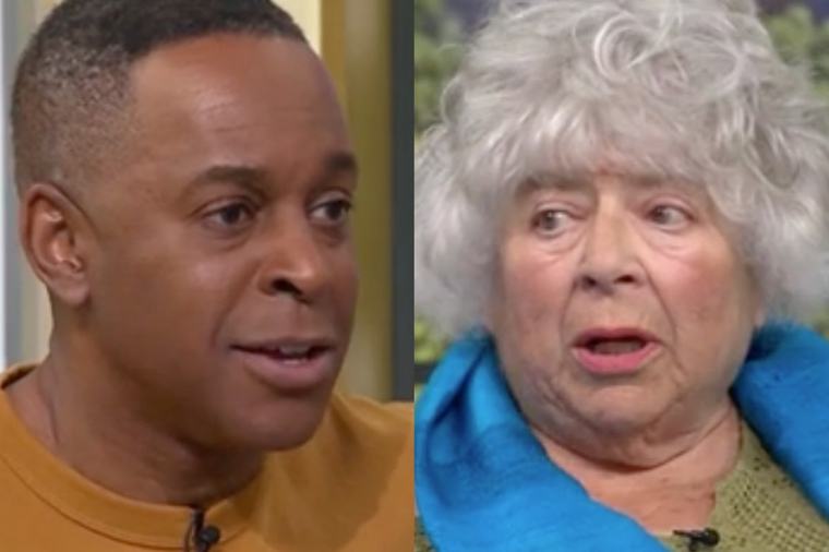 Miriam Margolyes explains This Morning race questions to Andi Peters after ITV edit