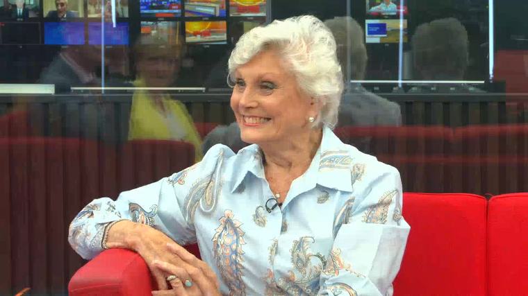 WATCH: Angela Rippon looks back on her illustrious career as she marks 60 years in TV