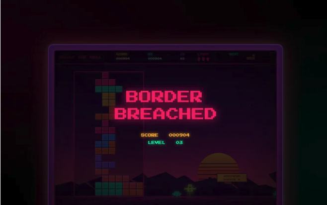 White House releases retro games in which players can 'deport migrants' and 'build border walls'