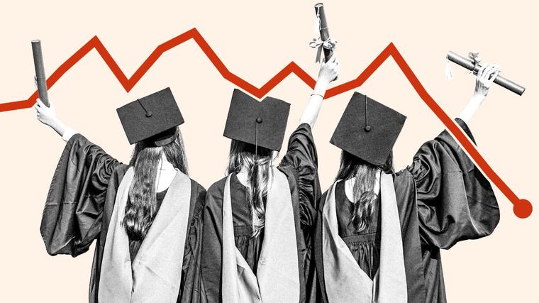 The university degree is losing its lustre