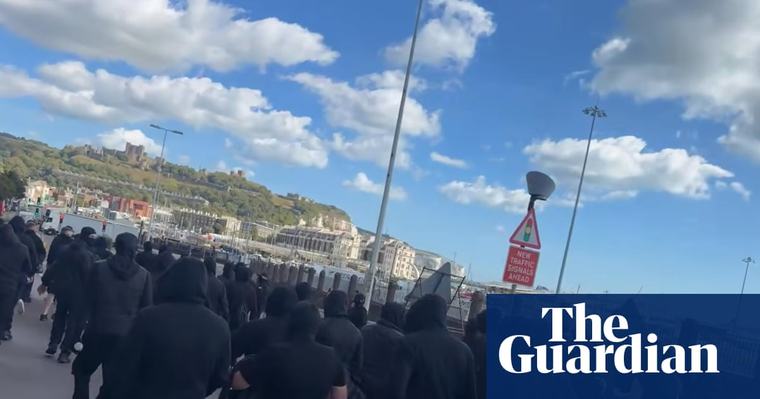 Black-clad Dover vigilantes will return if police do not act, say campaigners