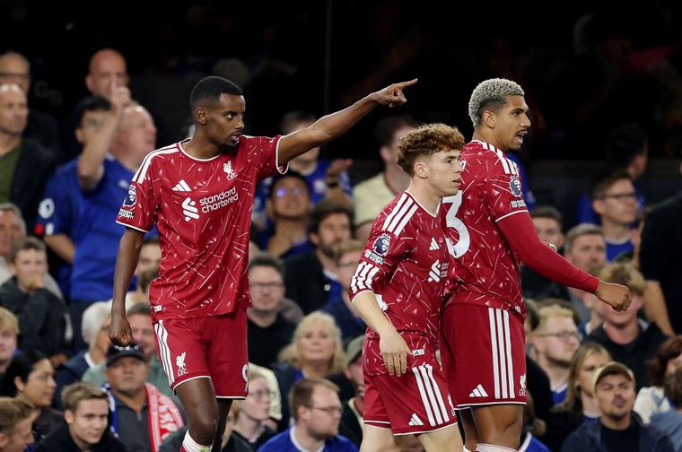Alexander Isak runs riot against Ipswich as Liverpool win 2-0 and pick up first league win of season