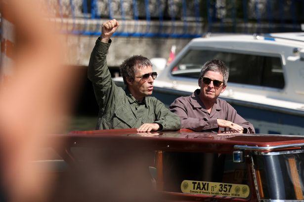 Oasis film premiere LIVE as Gallagher brothers in Venice for star-studded first screening