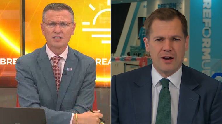 Robert Jenrick shut down in fiery GB News clash in attempt to dismiss Reform UK donations sting: 'We've moved on!'