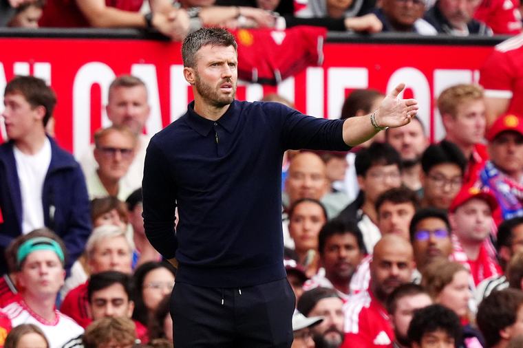 Michael Carrick says he is 'largely happy' with Manchester United transfer window despite being outspent by rivals