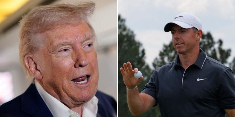 Donald Trump to join Rory McIlroy and Jon Rahm at Irish Open with protests planned