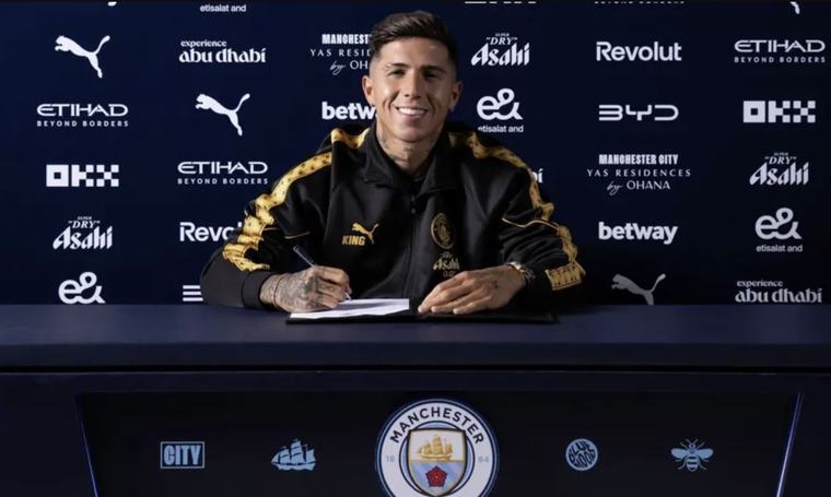 Enzo Fernandez aims parting shot at Chelsea after joining 'big club' Man City