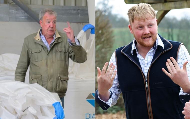 Kaleb Cooper 'isn't talking' to Clarkson's Farm co-star Jeremy over 'harebrained schemes'