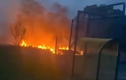 Youths reportedly light fires at Peterborough skate park as police informed