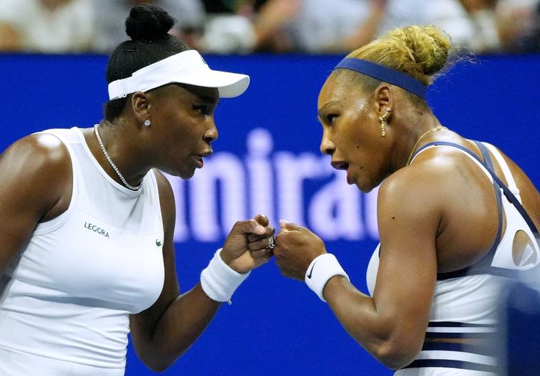 Serena and Venus Williams breach tennis rules immediately after crashing out of US Open