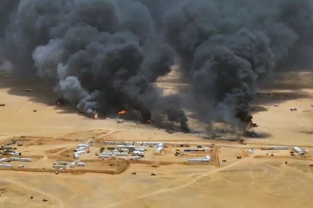 Houthis launch attack on Saudi Arabia airbase where fighter fleet is located