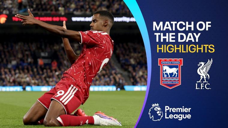 Isak's early double gives Liverpool victory over Ipswich. Video, 00:07:55 Isak's early double gives Liverpool victory over Ipswich