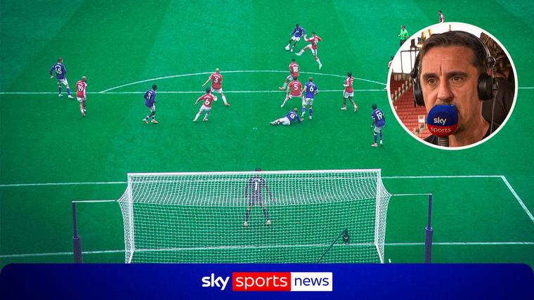 'A really bad one' | Neville critical of Man Utd defending for Everton equaliser