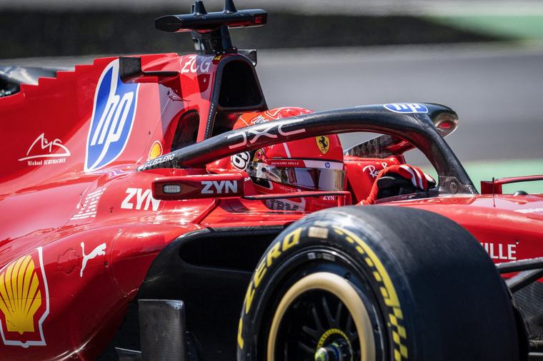 Ferrari showcase Michael Schumacher tribute as they land one-two finish at Italian GP practice