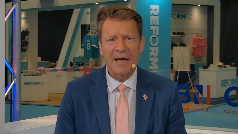 Richard Tice shuts down joining forces with the Tories as he declares only Reform can 'fix broken Britain'