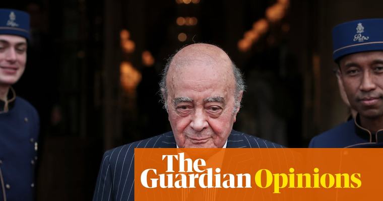 Three years after his death, the Met goes after Mohamed Al Fayed. As for his enablers – well, you can’t rush things, can you?