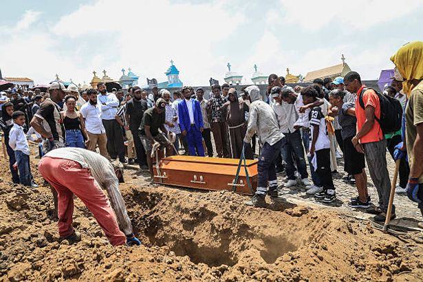 At least 25 killed in Cape Verde after bus carrying school children plunges 30 metres off cliff